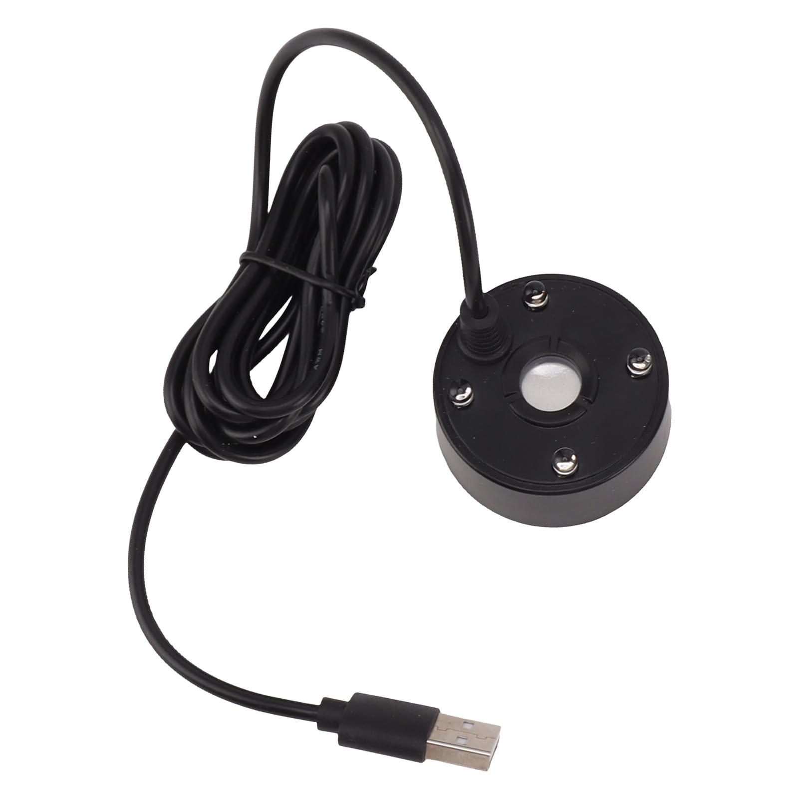 Black Fountain Atomizer - Ultrasonic Mist Maker for Home, Office & Spa - Perfect for Humidifiers, Aromatherapy & Decorative Water Features