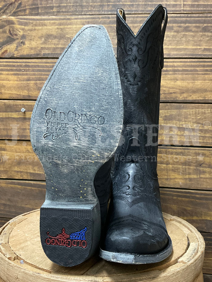 Old Gringo YL161 2 Women's Sintra Leather Boots - Black Western Cowgirl Boots for Country Dancing & Rodeo Events