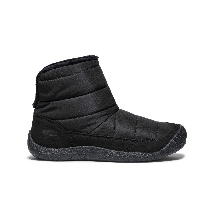 Women's Howser Fold Down Sneakers - Triple Black/Black | Comfortable Slip-On Shoes for Walking, Running & Casual Wear