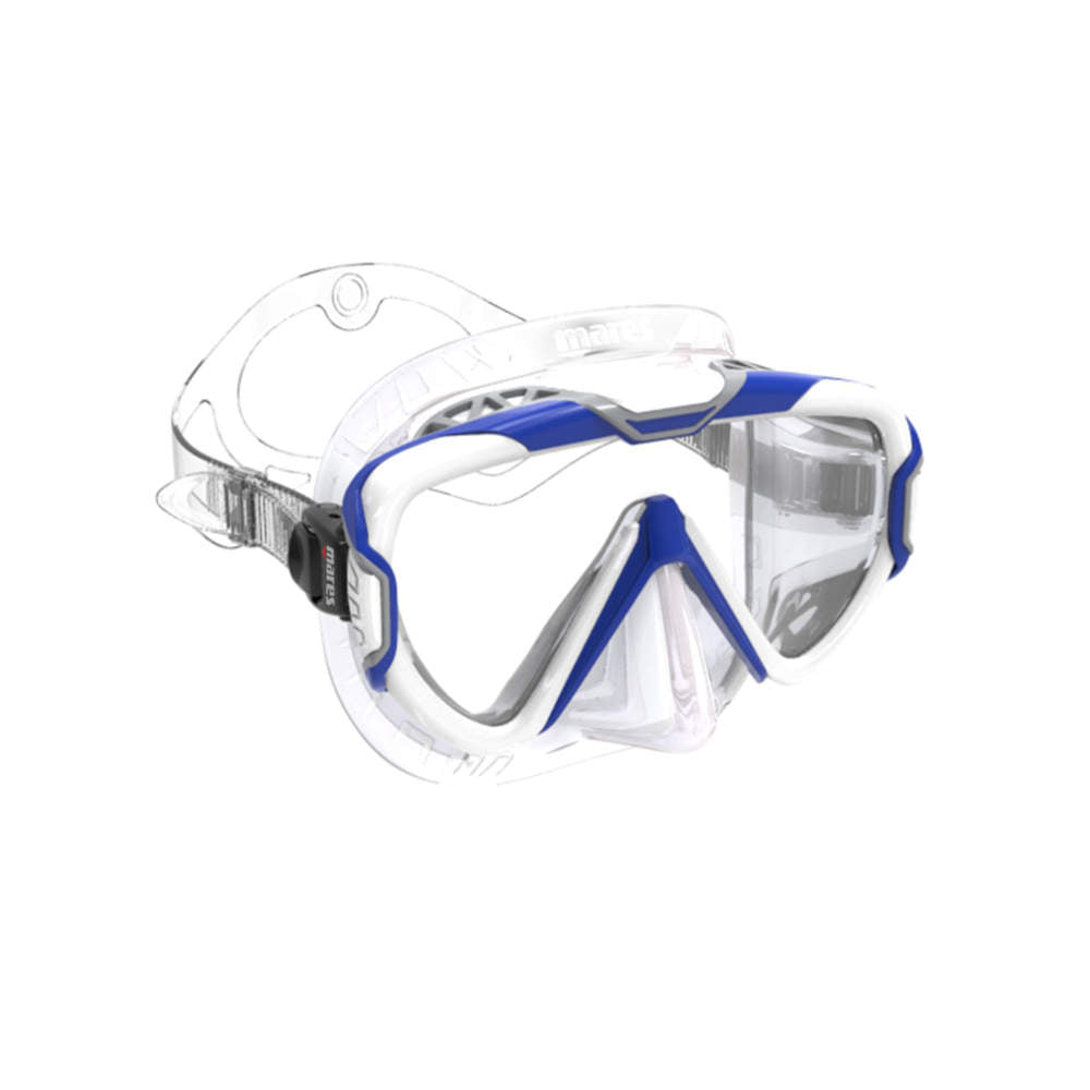 Mares Pure Wire Scuba Diving Mask - Full Face Snorkeling Gear for Adults & Kids - Comfortable Anti-Fog Swim Mask for Ocean, Pool & Beach Adventures