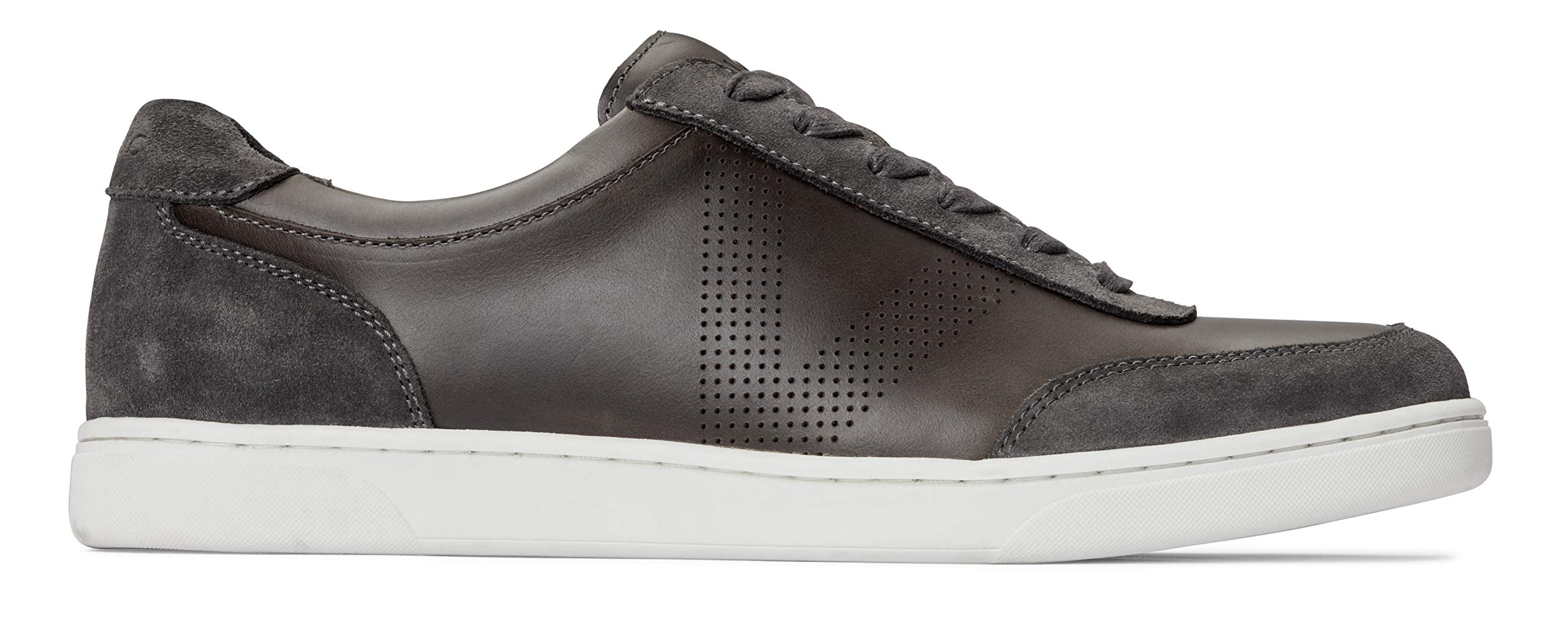 Vionic Men's Mott Brok Greige Fashion Sneakers Size 8.5 | Comfortable Walking Shoes for Men | Casual & Athletic Style for Everyday Wear, Work & Travel