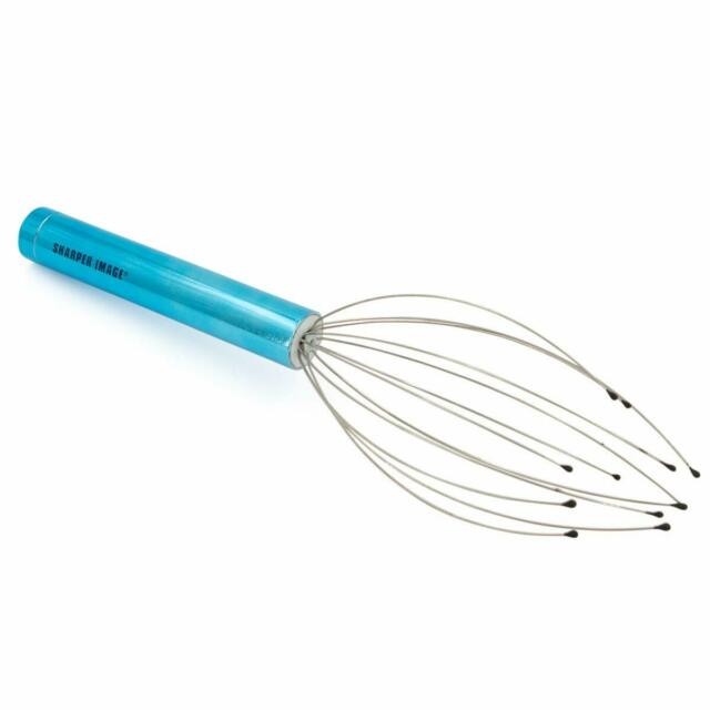 SHARPER IMAGE SMG1004SL Vibrating Head Massager for Relaxation - Relieve Stress & Tension - Perfect for Home, Office & Travel Use