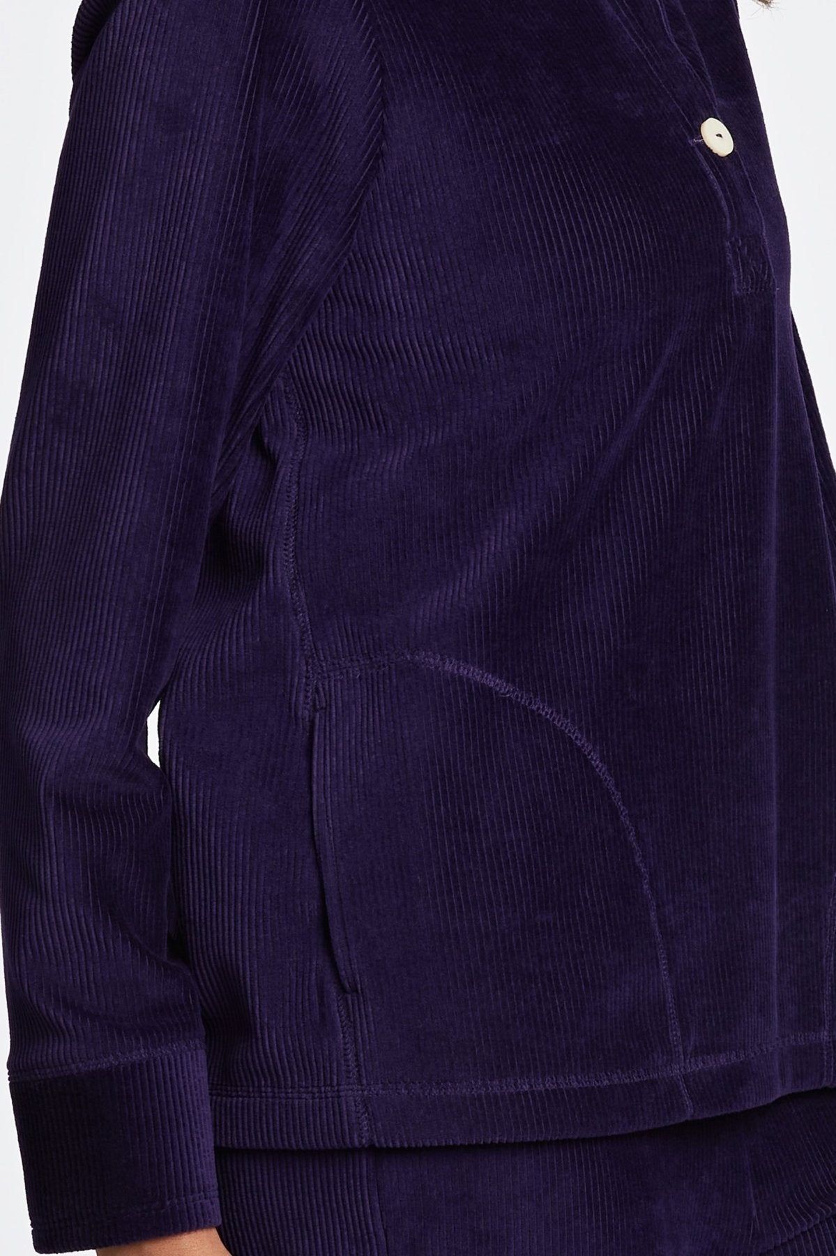 Sammy Plush Cord Long Sleeve Popover Sweater for Women | Cozy Winter Pullover | Soft Fleece-Lined Top for Casual Outfits & Layering