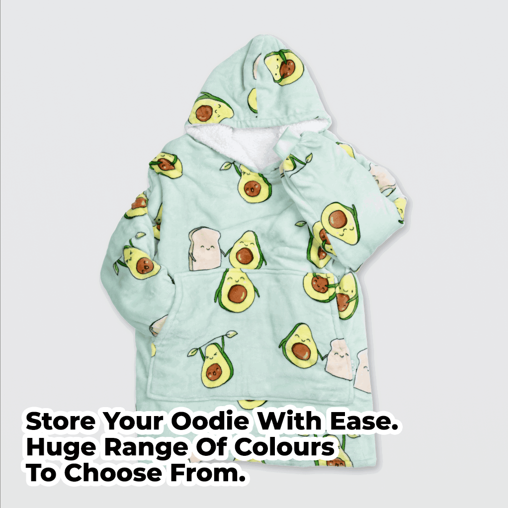 The Oodie Space Black Cushion Case - Ultra Soft & Cozy Oversized Wearable Blanket for Women & Men - Perfect for Lounging, Netflix Nights & Winter Warmth