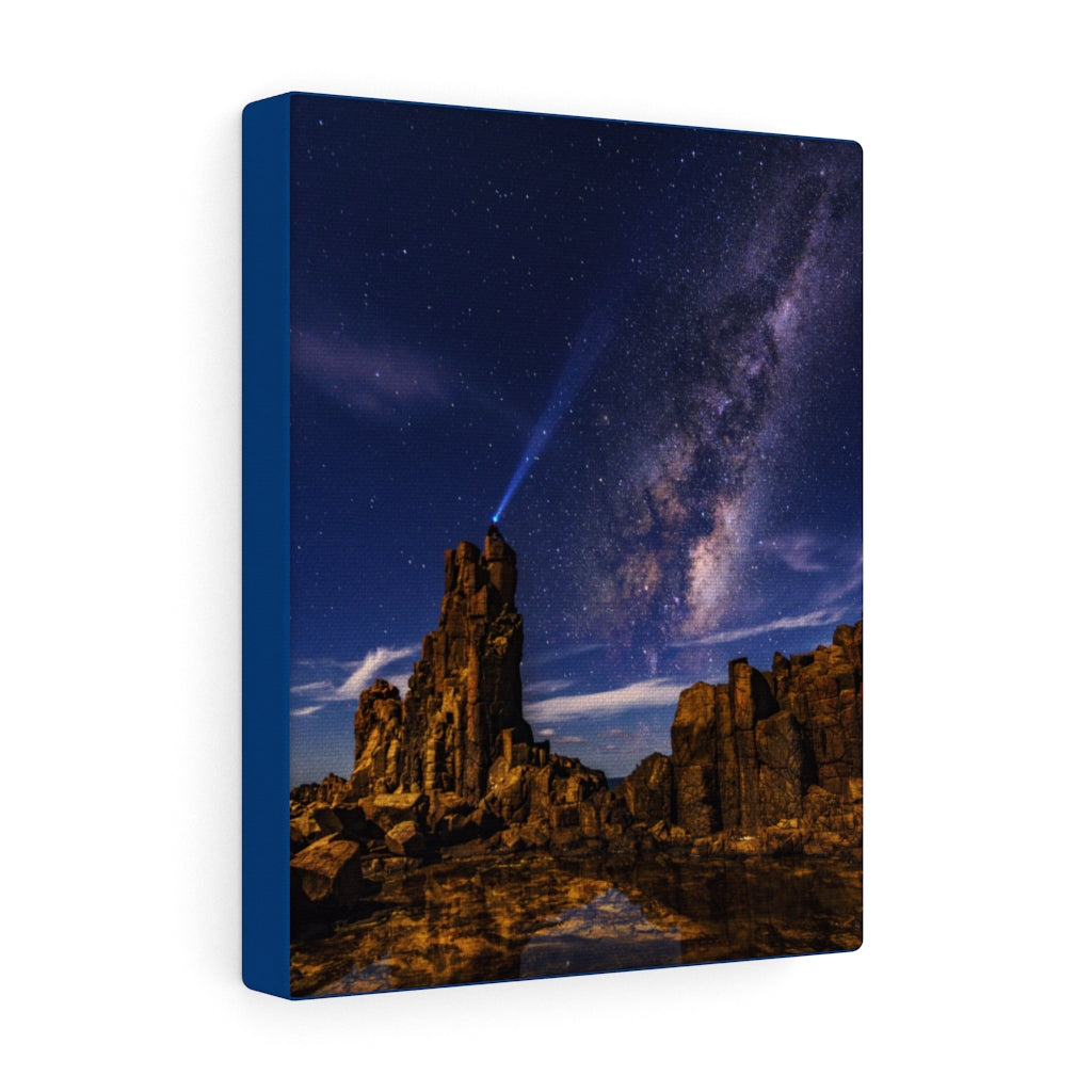 Desert Night Sky Canvas Wall Art - Modern Home Decor for Living Room, Bedroom & Office - Midwest Inspired Wall Decor