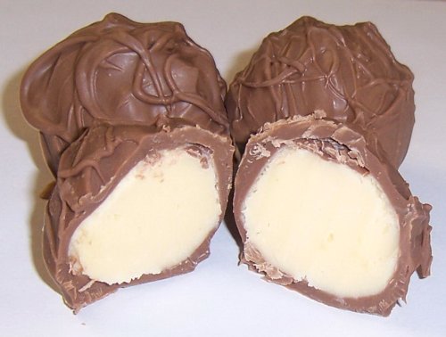 Scott's Cakes Premium Milk Chocolate Covered Passion Fruit Truffles - 1 Pound Gift Box | Gourmet Chocolate Truffles for Holidays, Parties & Romantic Gifts
