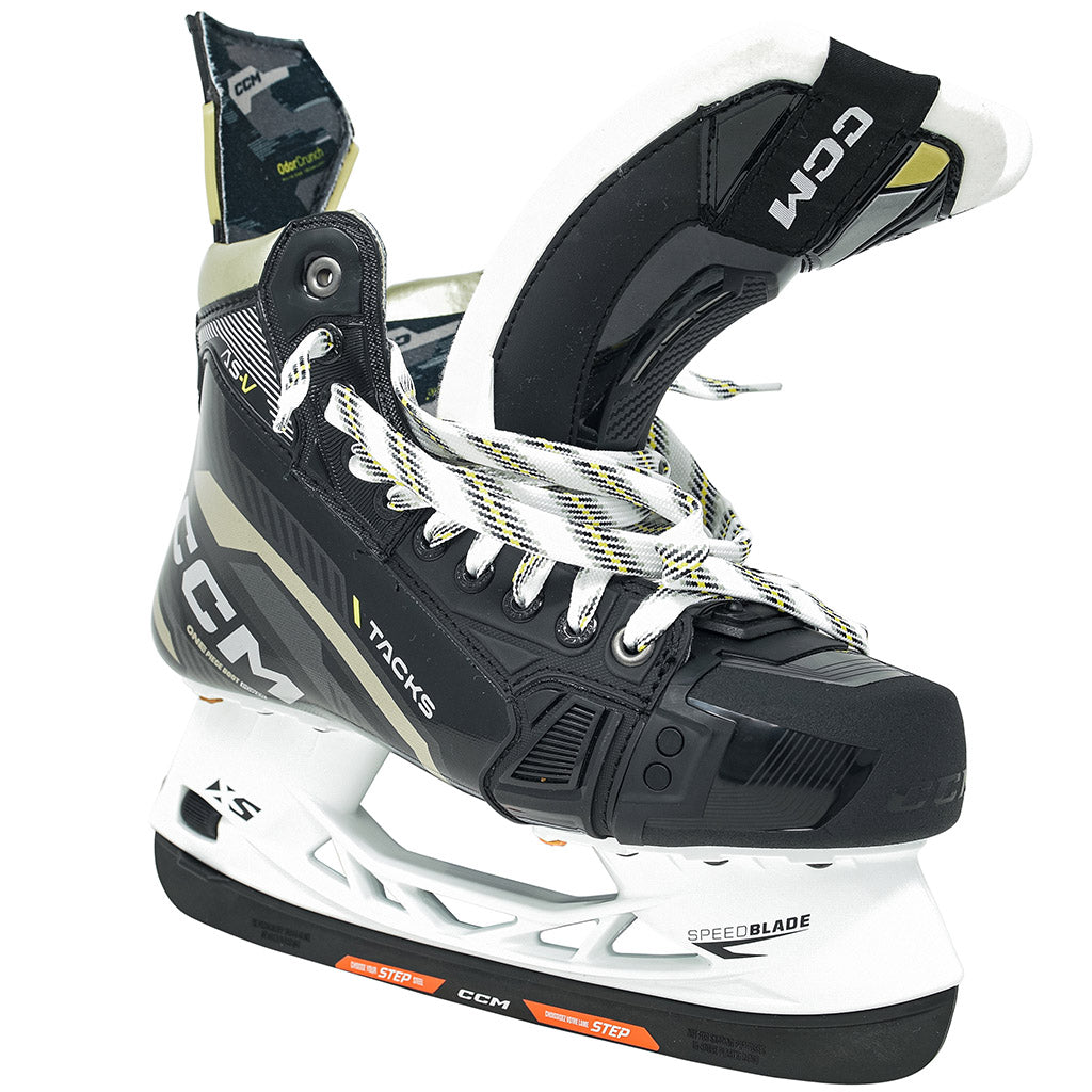 CCM Tacks AS V Intermediate Ice Hockey Skates - Professional Performance Skates for Youth & Adult Players - Perfect for Ice Rinks, Hockey Games & Training Sessions