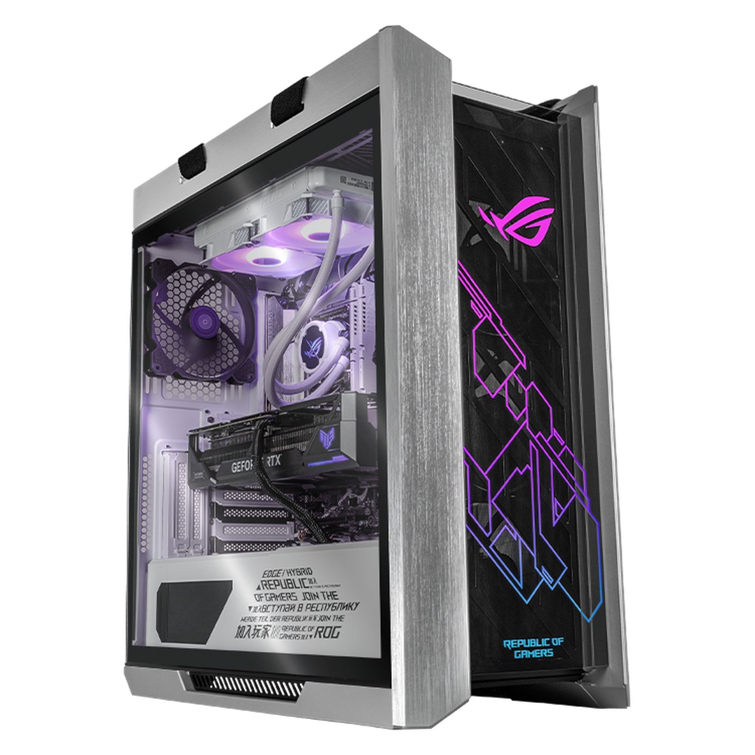 ASUS ROG Strix GeForce RTX 4090 Gaming PC - Intel Core i9-14900KF, 64GB DDR5 RAM, 4TB SSD, Liquid Cooling, WiFi 6, Bluetooth 5.2 - Ultimate 4K Gaming & VR Ready Desktop for Esports & Content Creation