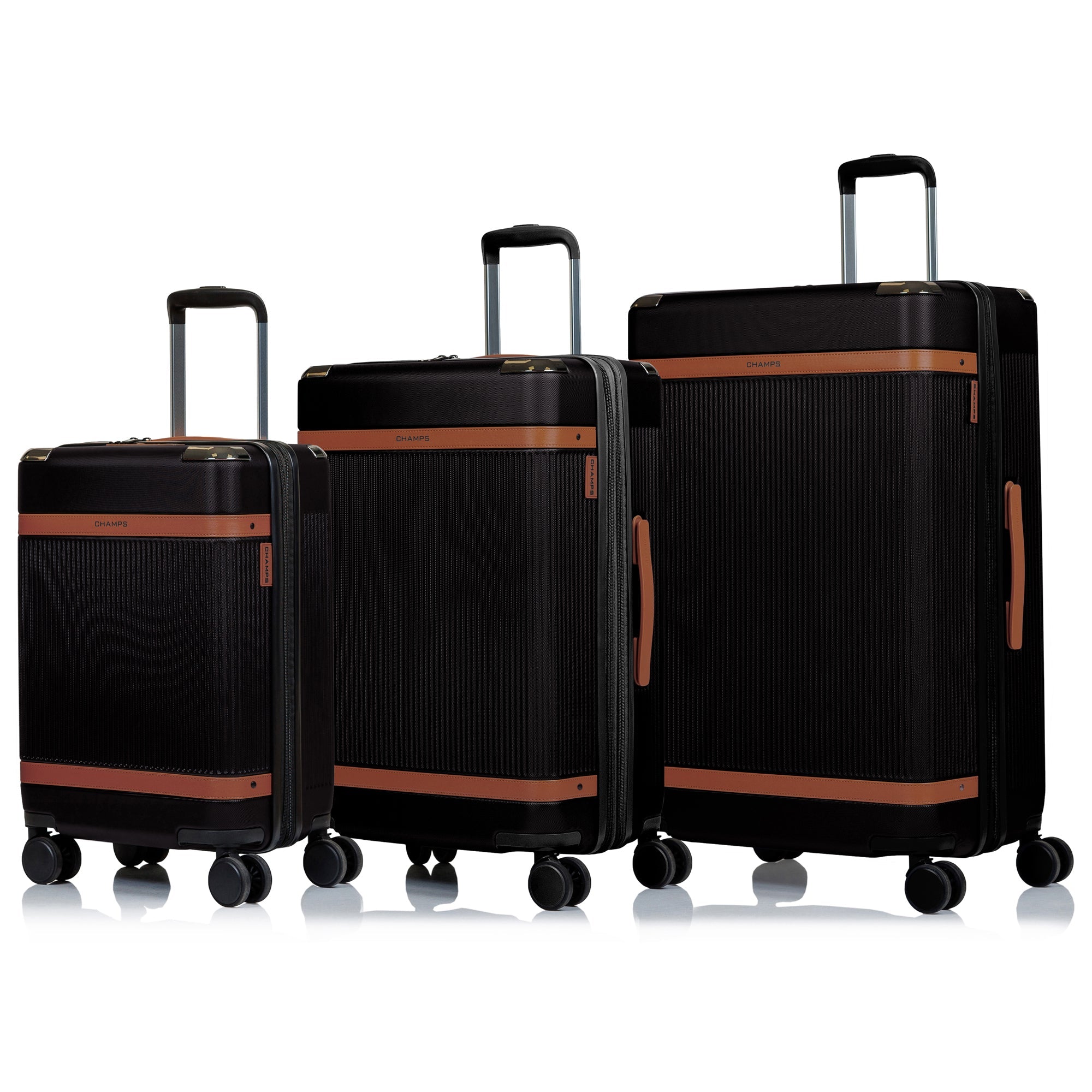 Vintage Air 3-Piece Luggage Set - Lightweight Spinner Suitcase with TSA Lock for Travel, Business Trips & Vacations | Carry-On & Check-In Compatible | Durable Polycarbonate Shell
