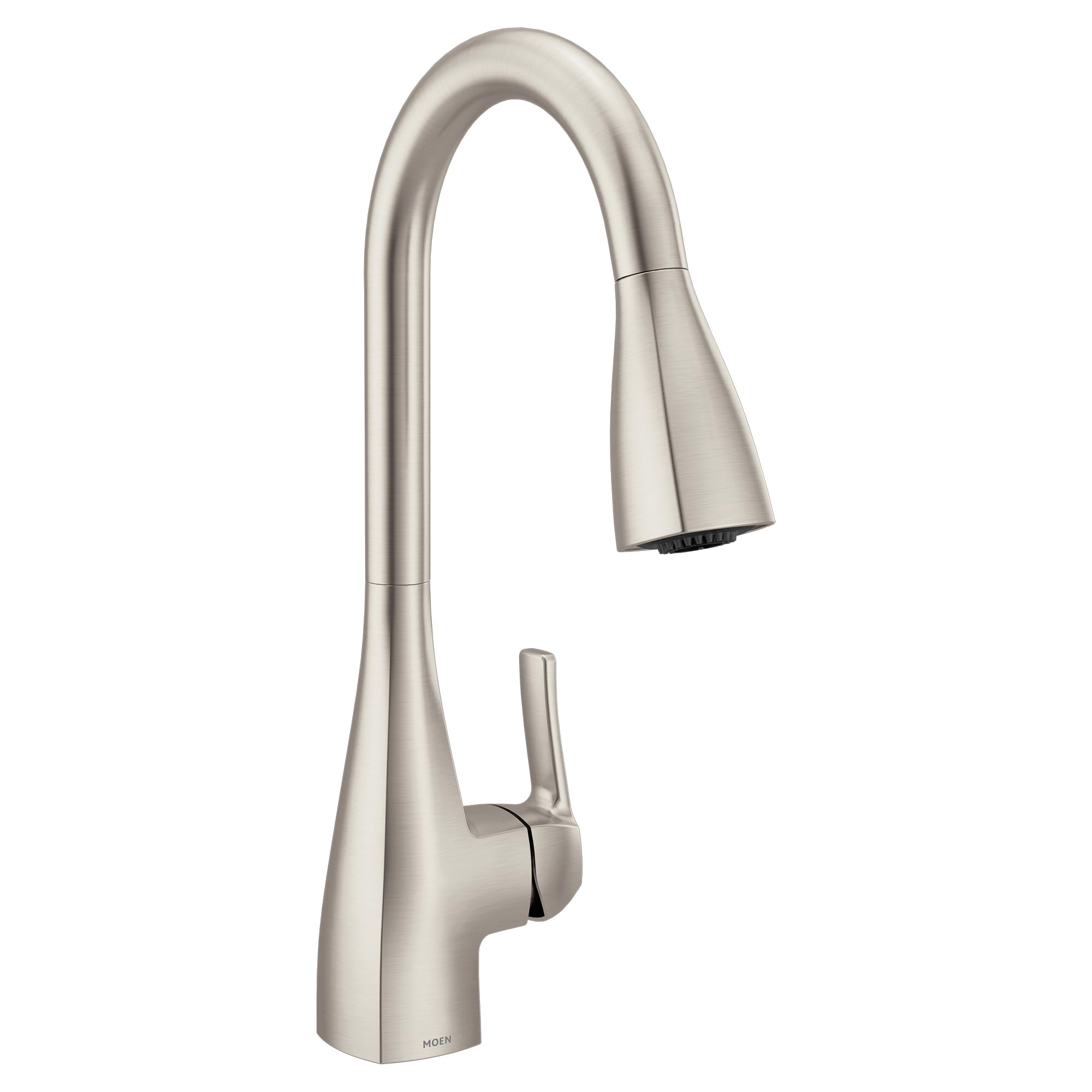 Moen Kiran One Handle Pulldown Kitchen Faucet - Spot Resist Stainless Steel (Model 87599SRS) - Perfect for Modern Kitchens, Dishwashing & Food Prep