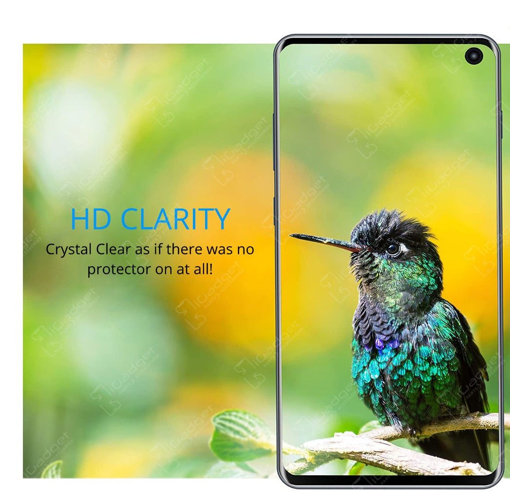 Samsung Galaxy S20 Plus Screen Protector - Full Coverage TPU Film, HD Clear, Anti-Scratch, Bubble-Free, Case Friendly | Perfect for Everyday Use, Gaming, and Work Protection