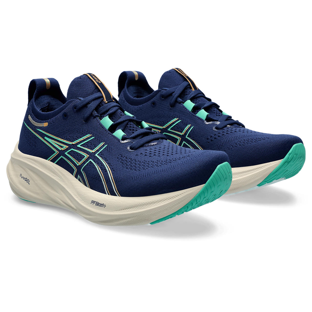 ASICS Gel-Nimbus 26 Women's Running Shoes - Lightweight Cushioned Sneakers for Road Running, Jogging & Gym Workouts