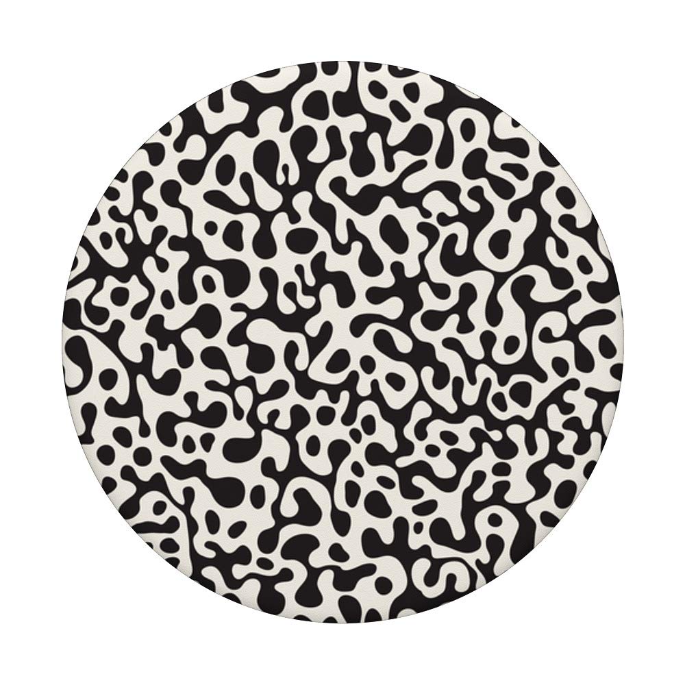 Trendy Black and White Spotted Design 7 - Stylish Home Decor & Modern Office Accent