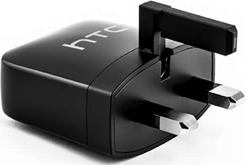 HTC TC P800 3 Pin USB Charger with Fast Charging Data Cable for Smartphones & Tablets - Perfect for Home, Office & Travel Use