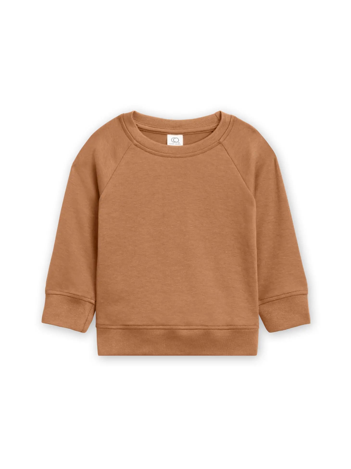 Organic Portland Pullover Sweatshirt for Men & Women - Soft & Comfortable Ginger Color - Perfect for Casual Wear, Outdoor Activities & Loungewear