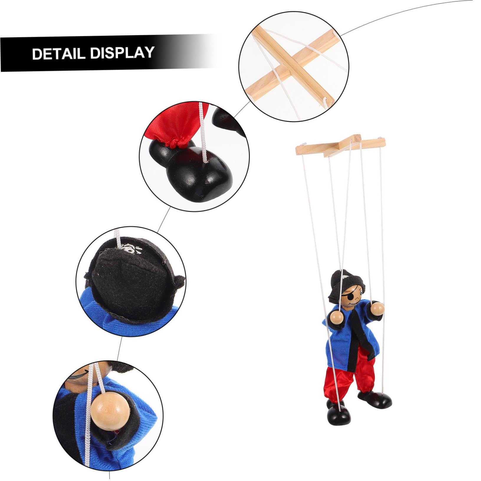 TOYANDONA 2-Piece Hand Puppet Set - Interactive Plush Animal Marionette Toys for Kids | Christmas Birthday Gifts for Girls & Boys | Educational Pretend Play, Home Decor, Classroom Storytelling Props
