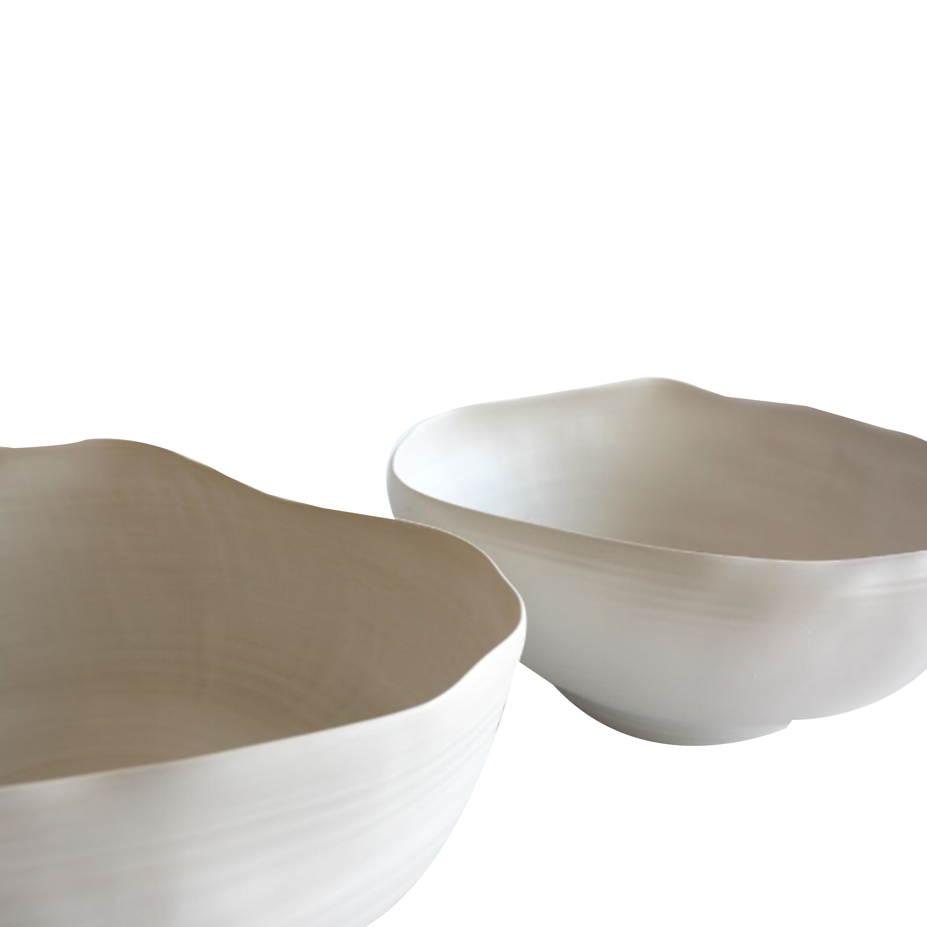 Premium White Fonte Bowl - Elegant Ceramic Serving Bowl for Salads, Pasta, and Soups | Perfect for Dining, Entertaining, and Kitchen Decor