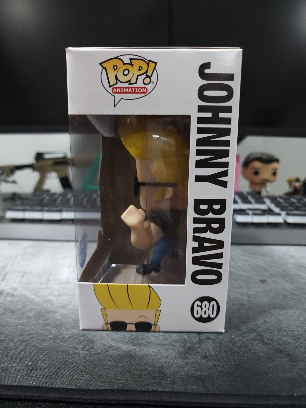 Funko Pop Animation Johnny Bravo #680 Exclusive Collectible Figure - Limited Edition Vaulted - Perfect for Anime Fans, Pop Culture Collectors & Gift Giving