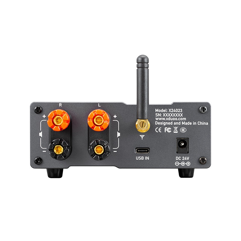 xDuoo DA 100 HD Bluetooth Power Amplifier - High Fidelity Audio DAC & Headphone Amp for Home/Office Use | Wireless Music Streaming & Enhanced Sound Quality