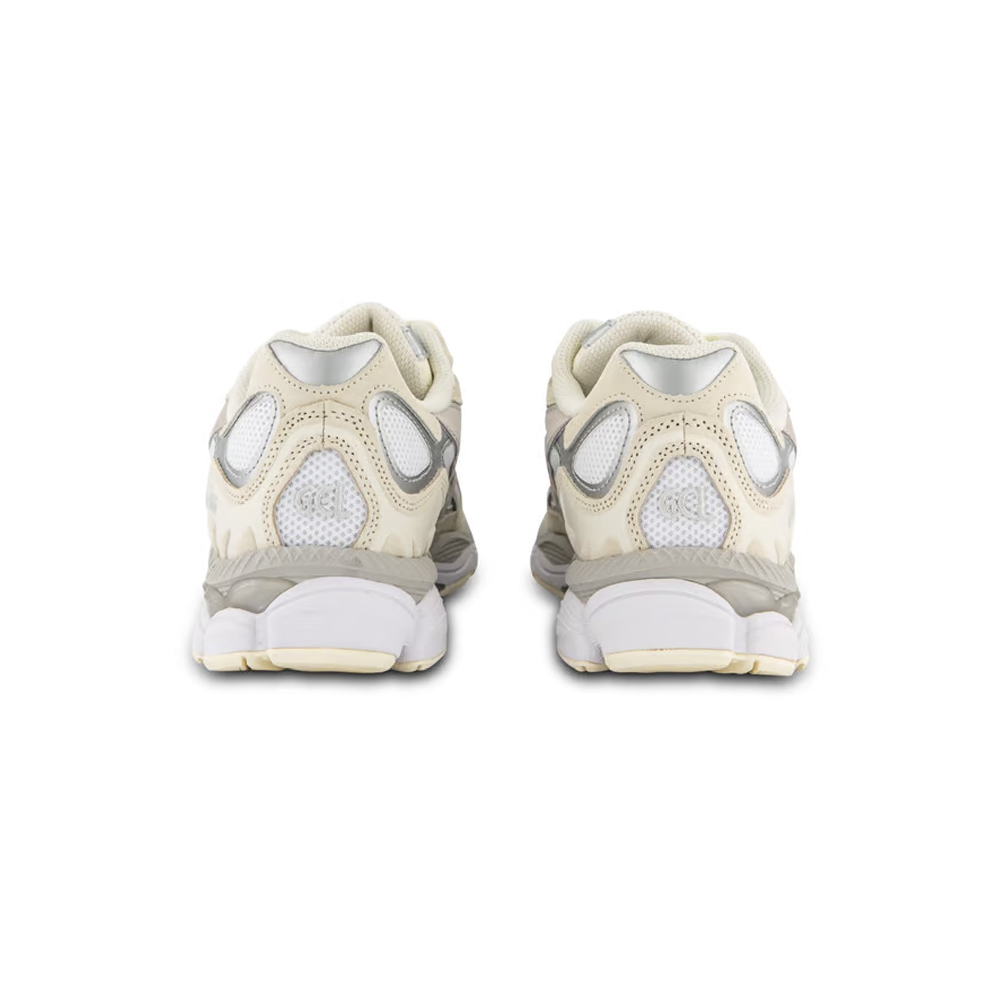 ASICS Gel NYC Running Shoes for Men & Women - White Oyster Grey (2023) | Lightweight Cushioned Sneakers for Jogging, Gym Workouts & Everyday Wear