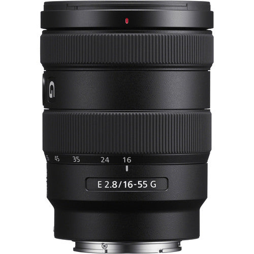Sony E 16-55mm f/2.8 G APS-C Zoom Lens for Alpha Mirrorless Cameras - Perfect for Travel, Portrait & Street Photography