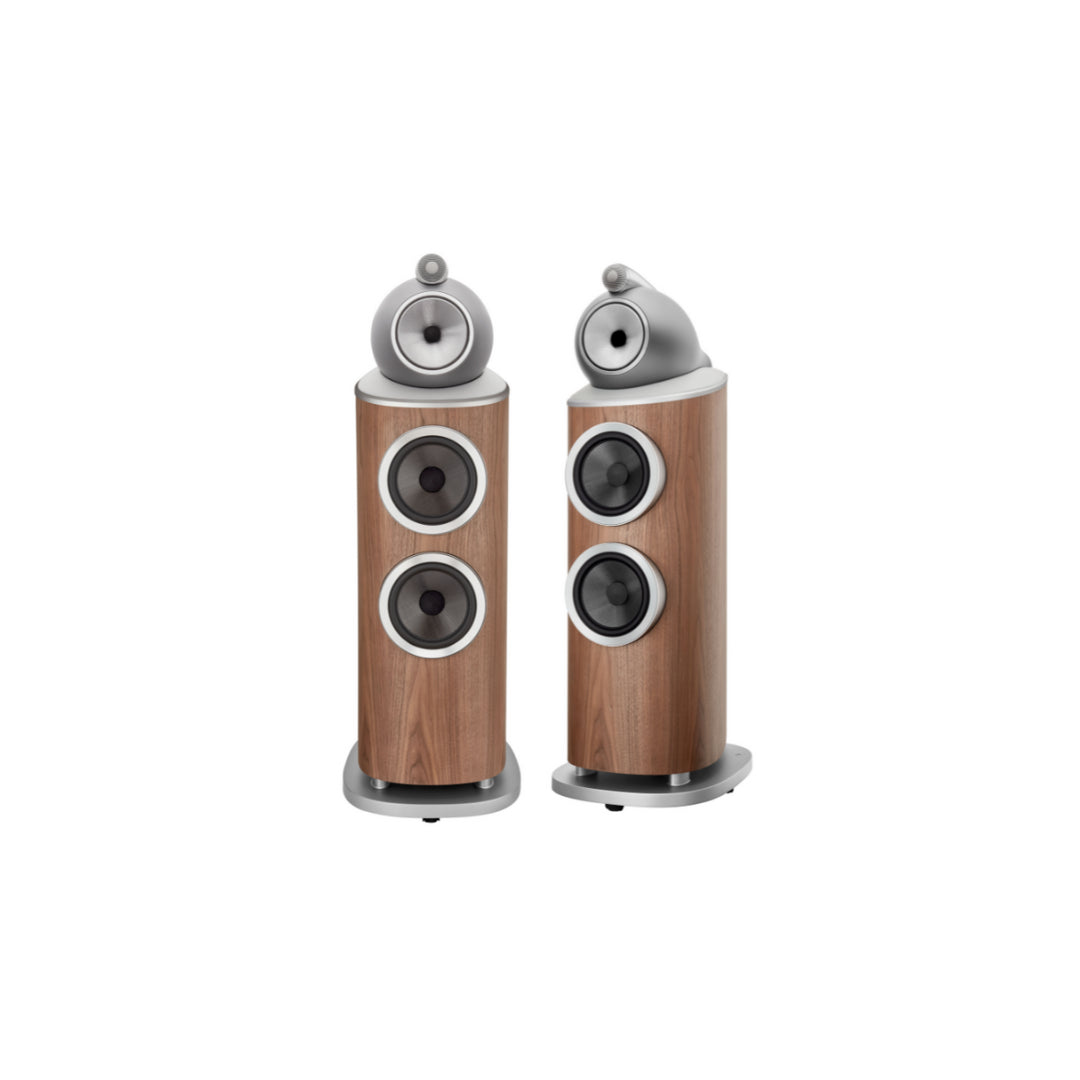 Bowers & Wilkins 803 D4 Premium Floorstanding Speakers (Pair) - B-Stock - High-End Audio for Home Theater & Music Listening