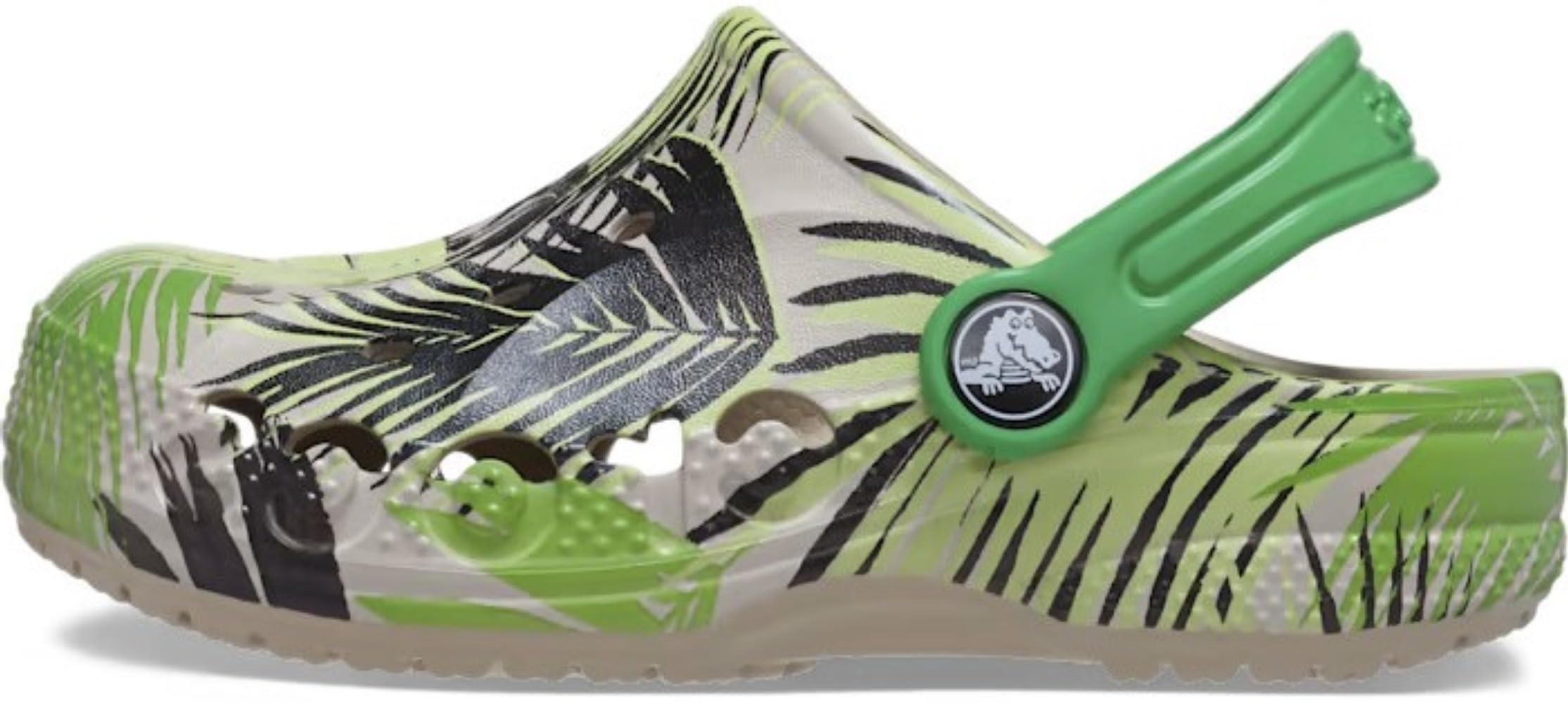 Crocs Unisex-Child Baya Graphic Tie-Dye Clogs | Comfortable Kids Water Shoes for Beach, Pool & Outdoor Play | Slip-Resistant & Lightweight