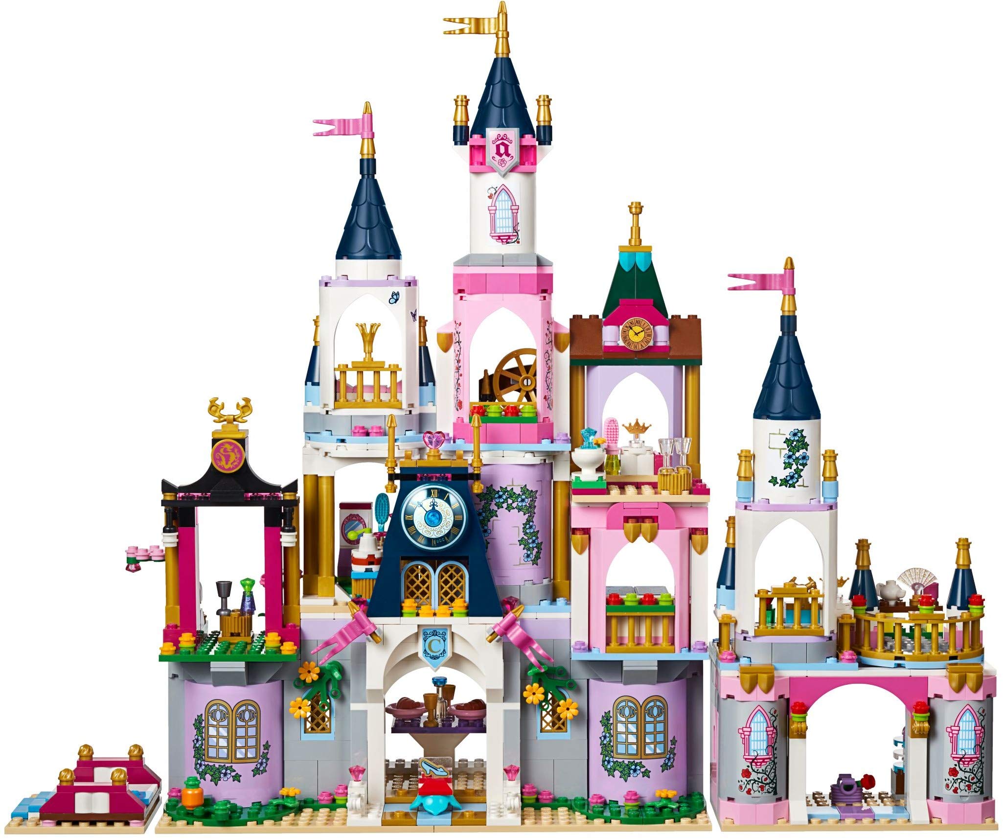 LEGO Disney Princess Cinderella's Dream Castle Building Set 41154 - 585-Piece Creative Construction Toy for Kids | Perfect for Birthday Gifts & Disney Princess Playtime