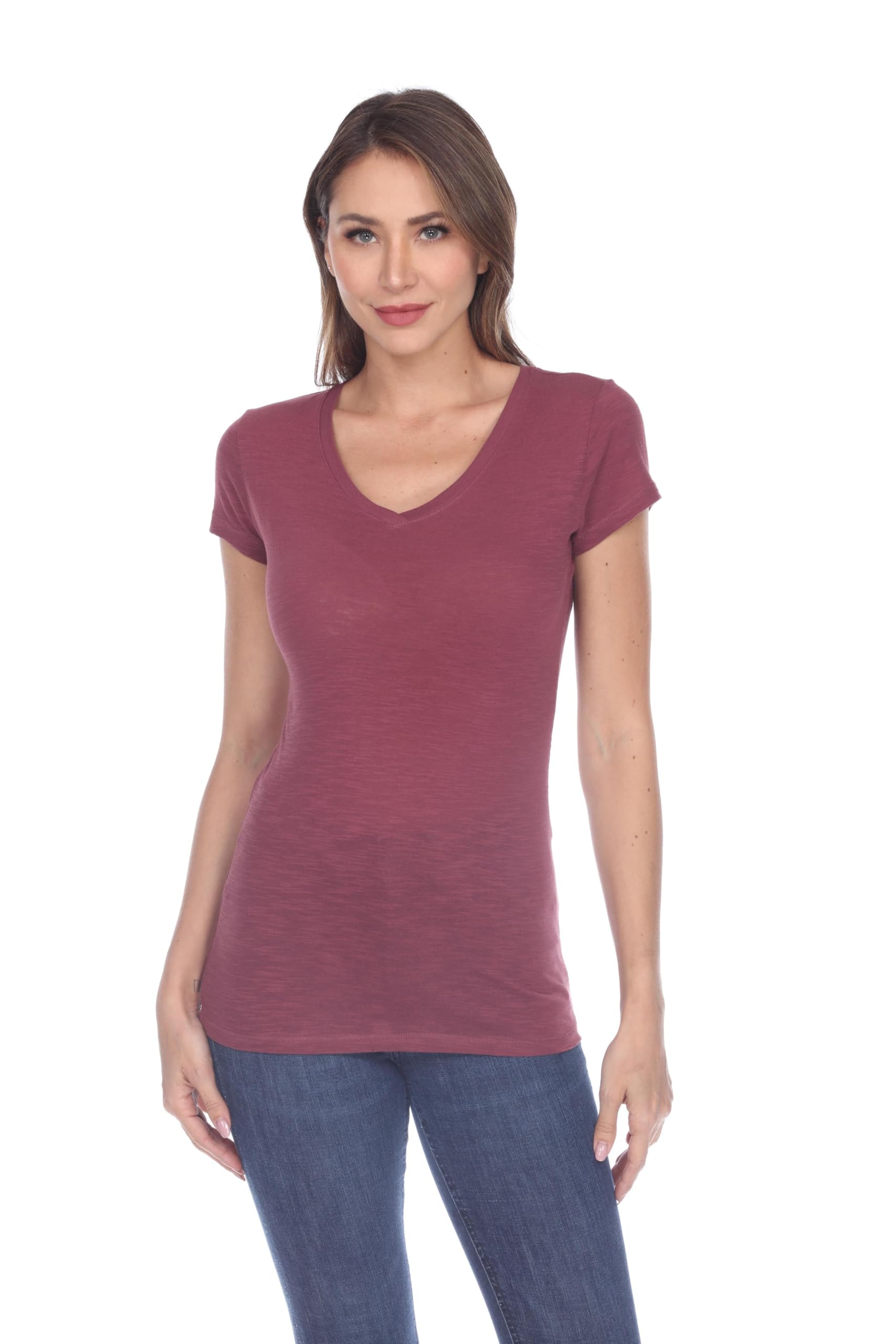 2025 New Women's Solid Color Slim-Fit Layering Short Sleeve T-Shirt - Soft Comfortable Stretch Fabric for Casual Wear, Summer Outfits & Everyday Basics