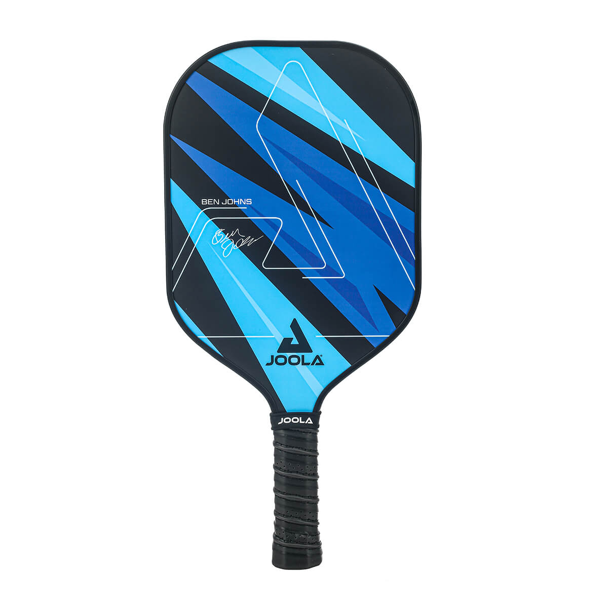 JOOLA Ben Johns Blue Lightning Pickleball Paddle Set - Professional Carbon Fiber Paddle with Cushion Grip for Indoor & Outdoor Play - Perfect for Tournaments, Casual Games & Training