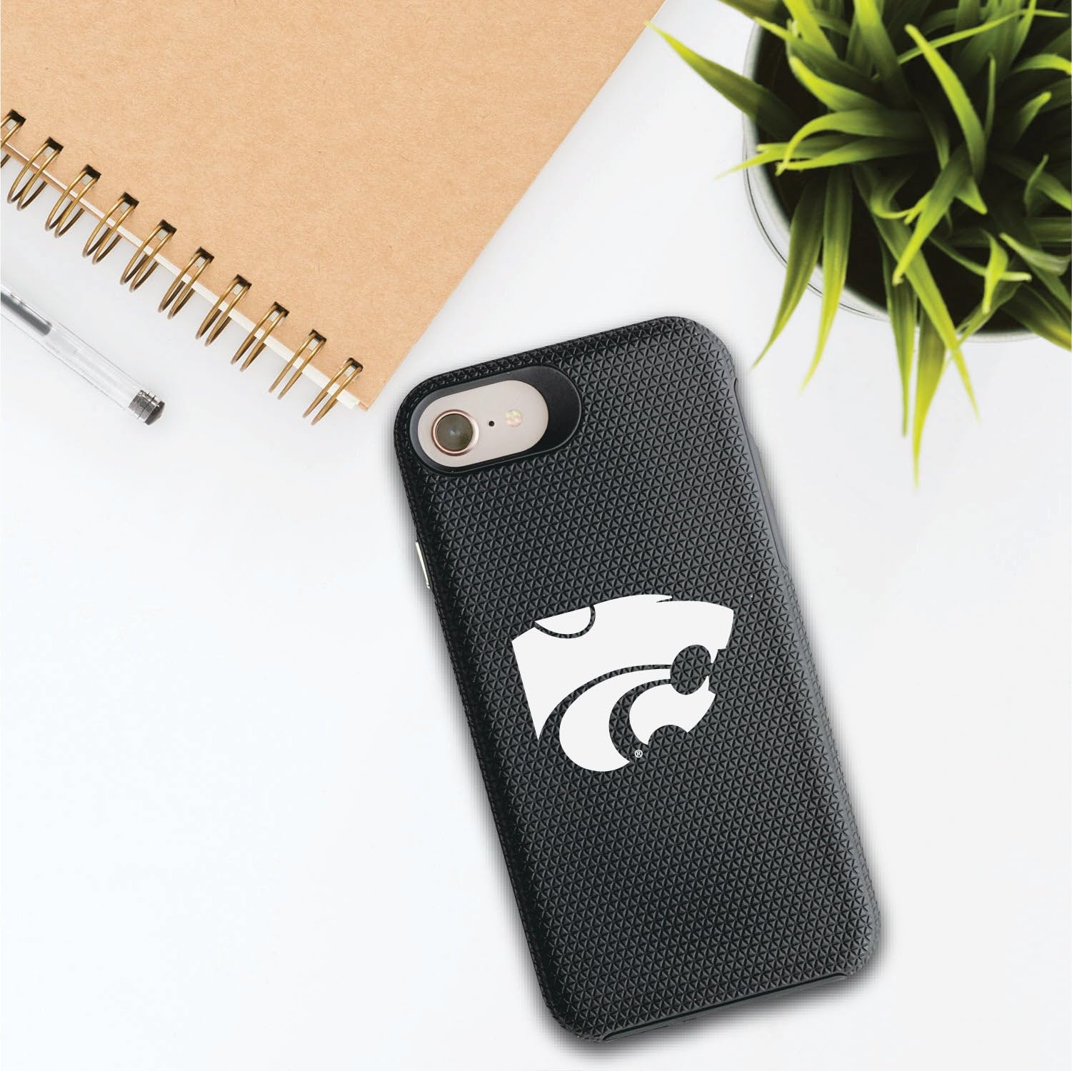 OTM Essentials Durable Tough Shell Phone Case for iPhone 13 Pro Max - Kansas State University Wildcats Design | Perfect for College Students, Alumni & Fans (Sports Events, Campus Life, Daily Protection)