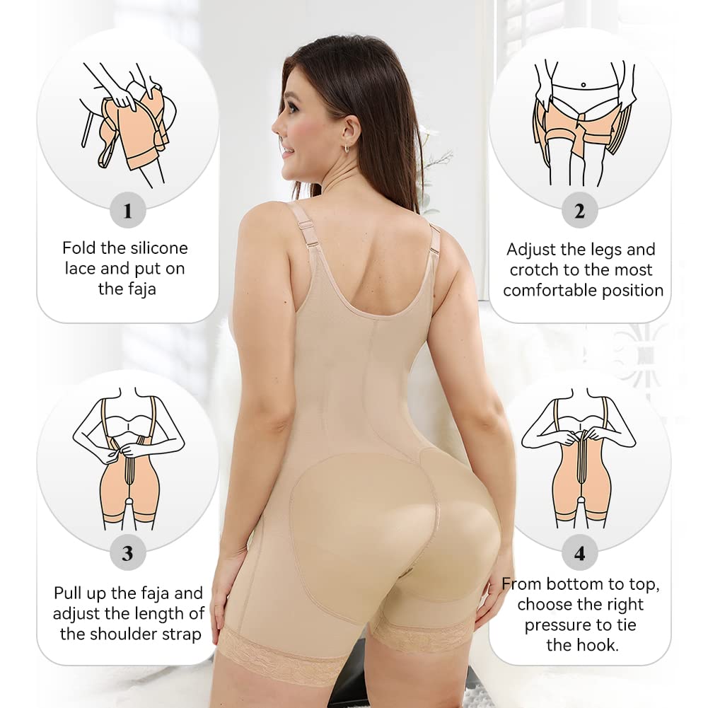 **MYODRESS Shapewear for Women – Postpartum Belly Slimming Waist Trainer, Butt Lifting Colombian Body Shaper – Perfect for Postpartum Recovery, Everyday Wear & Special Occasions**