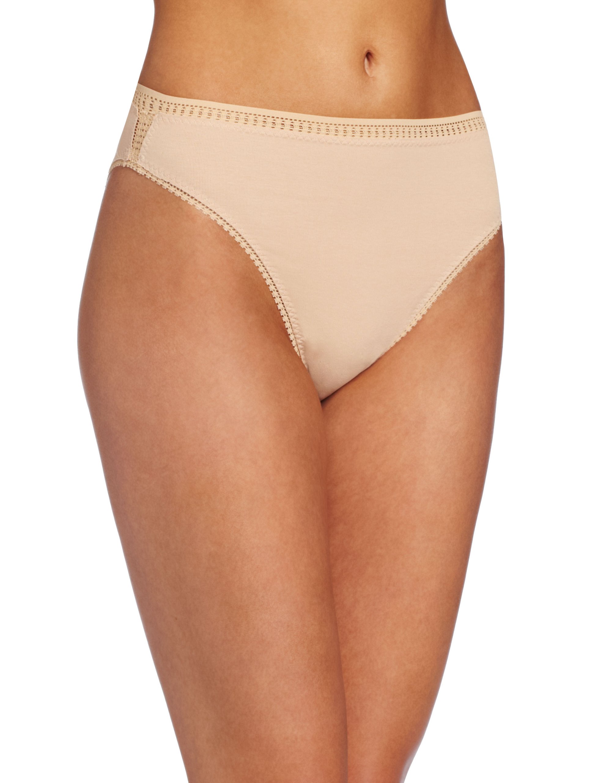 Gossamer Women's Cabana Hi Cut Underwear - Comfortable & Breathable Panties for Everyday Wear, Yoga, and Sleep