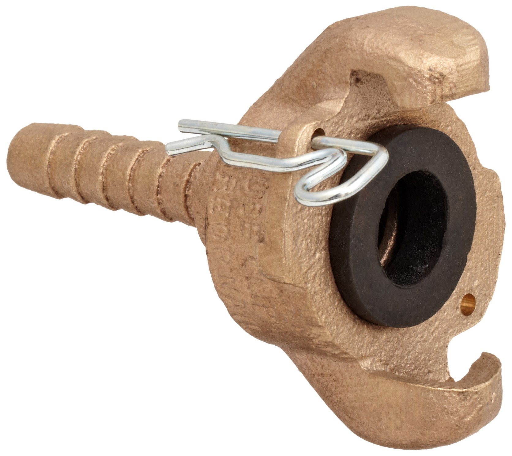 Dixon Air King ABH Brass Air Hose Fitting - 2 Lug Universal Coupling, 3/8