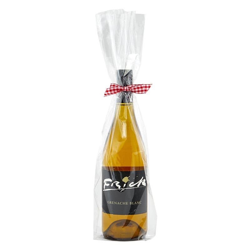 Paper Mart 4 x 17 Inch Clear Wine Gift Bags - Pack of 100 Cellophane Bags with 2.5 Inch Gusset - Perfect for Party Favors, Wedding Gifts & Holiday Presents