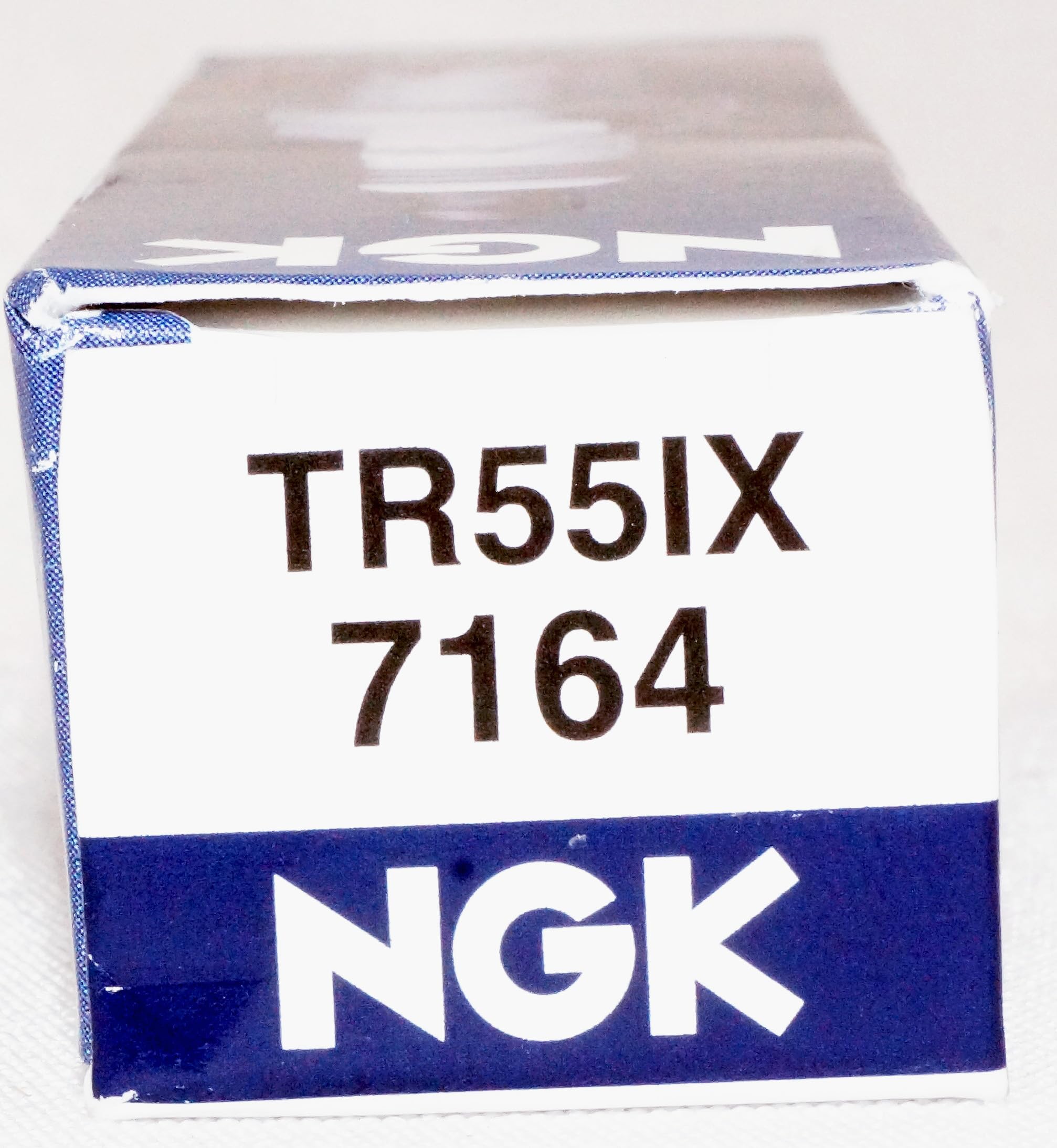 6 New NGK Iridium IX Spark Plugs TR55IX #7164 - High Performance Spark Plugs for Cars, Trucks & Motorcycles - Improve Engine Efficiency & Acceleration