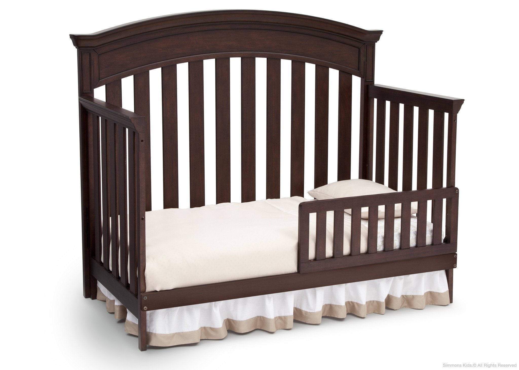 Castille Crib 'N' More - Convertible Baby Crib with 3-in-1 Design for Nursery, Toddler Bed & Daybed - Perfect for Newborns to Kids | Safe & Stylish Nursery Furniture for Modern Homes