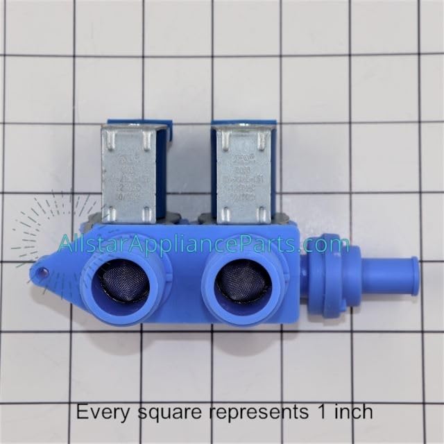 WH13X10023 Washing Machine Water Inlet Valve Replacement Part - Compatible with GE, Hotpoint & More - Easy DIY Installation for Laundry Room & Home Appliance Repair