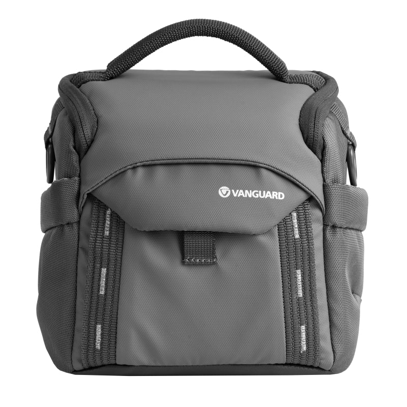 VEO 15M Gray Camera Shoulder Bag - Durable DSLR/SLR Camera Case with Adjustable Strap for Photographers, Travel & Outdoor Shooting