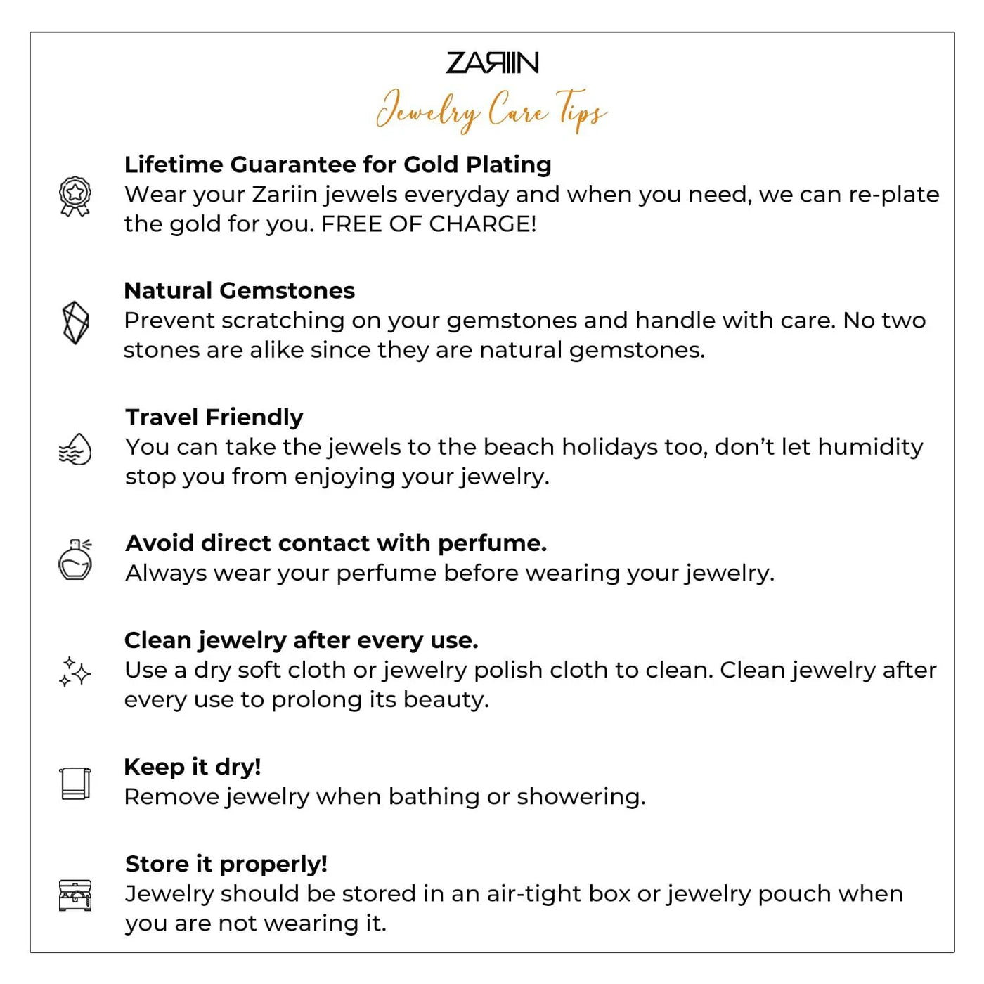 Zariin Signature Box: Classic Jewelry Set - Perfect for Gifts, Anniversaries & Special Occasions