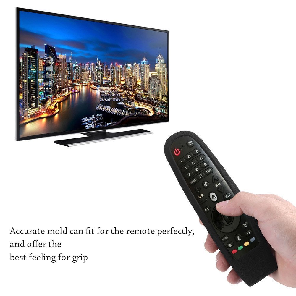 Shockproof Silicone Remote Control Case for LG AN-MR600 Smart TV - Durable Protective Cover for Living Room, Bedroom & Home Theater Use