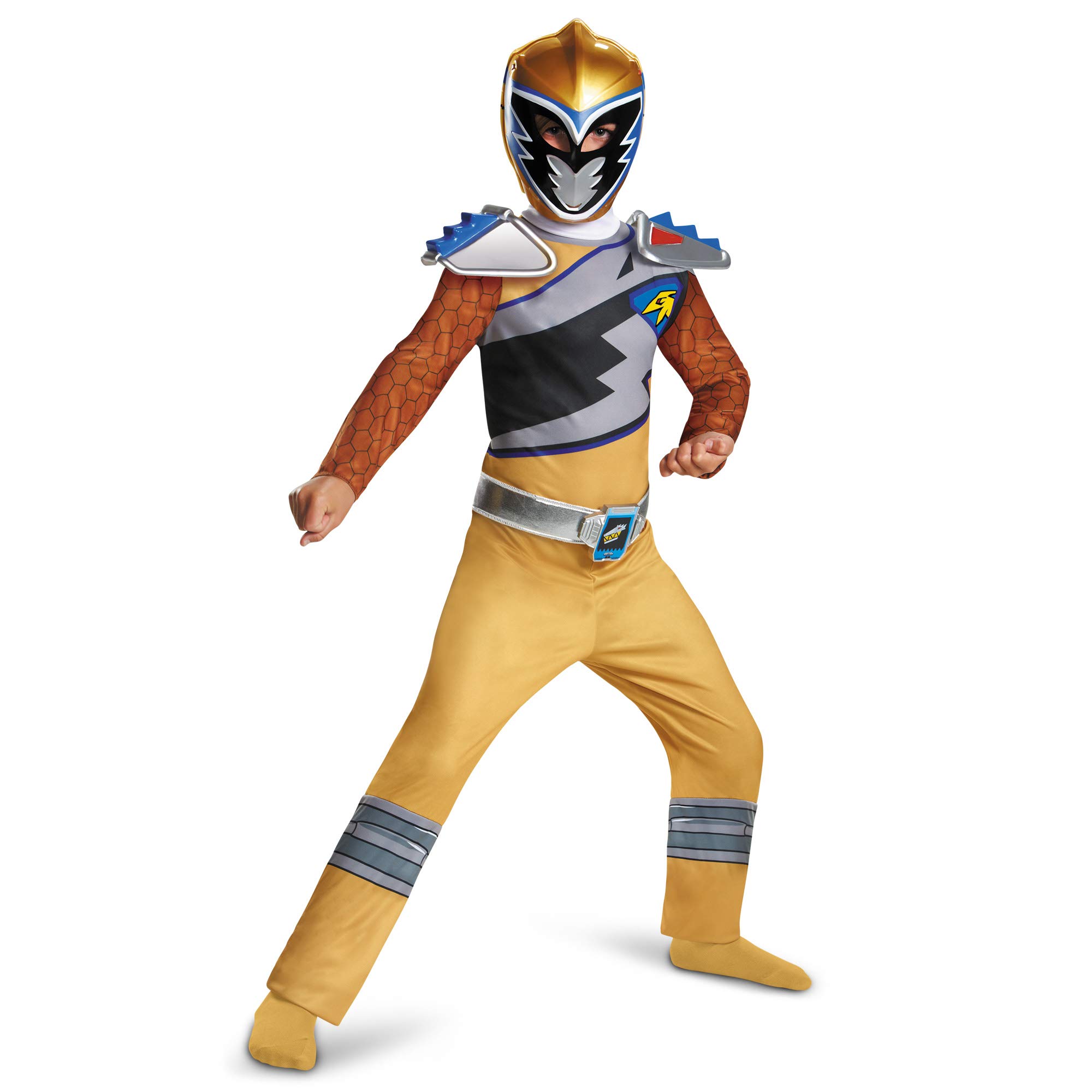 Power Rangers Costume for Boys - Kids Superhero Dress Up Outfit for Halloween, Cosplay & Birthday Parties | Official Licensed Costume for Role Play & Dress Up Fun