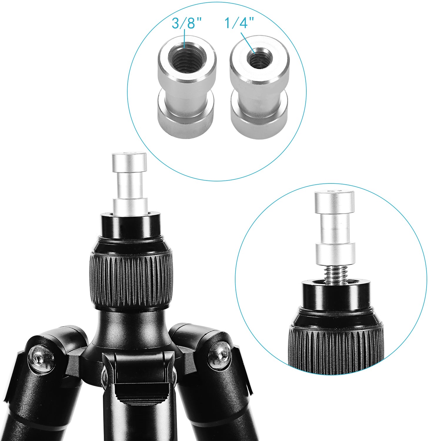NEEWER 15-Piece 1/4