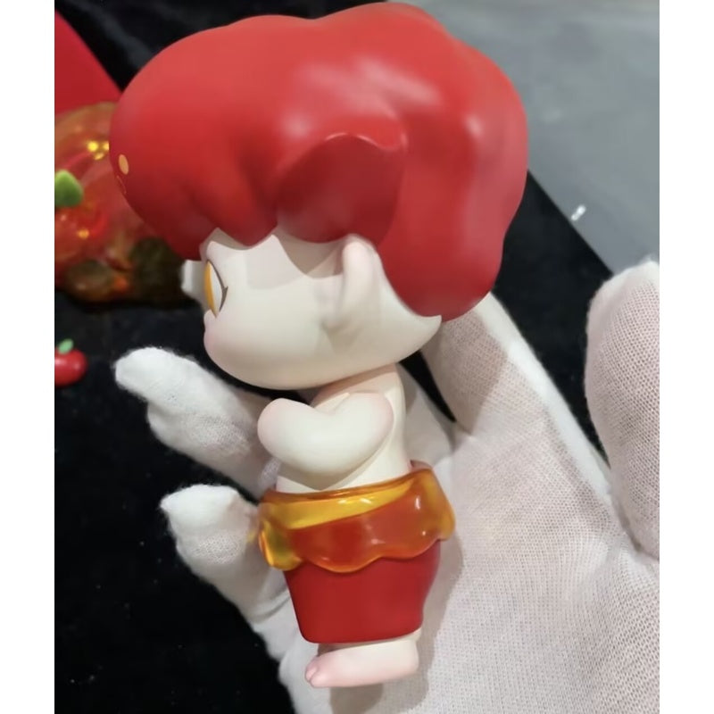 DIMOO Christmas Eve Apple Limited Edition Collectible Figure - Perfect for Holiday Decor, Gift Giving, and Disney Fans Collection