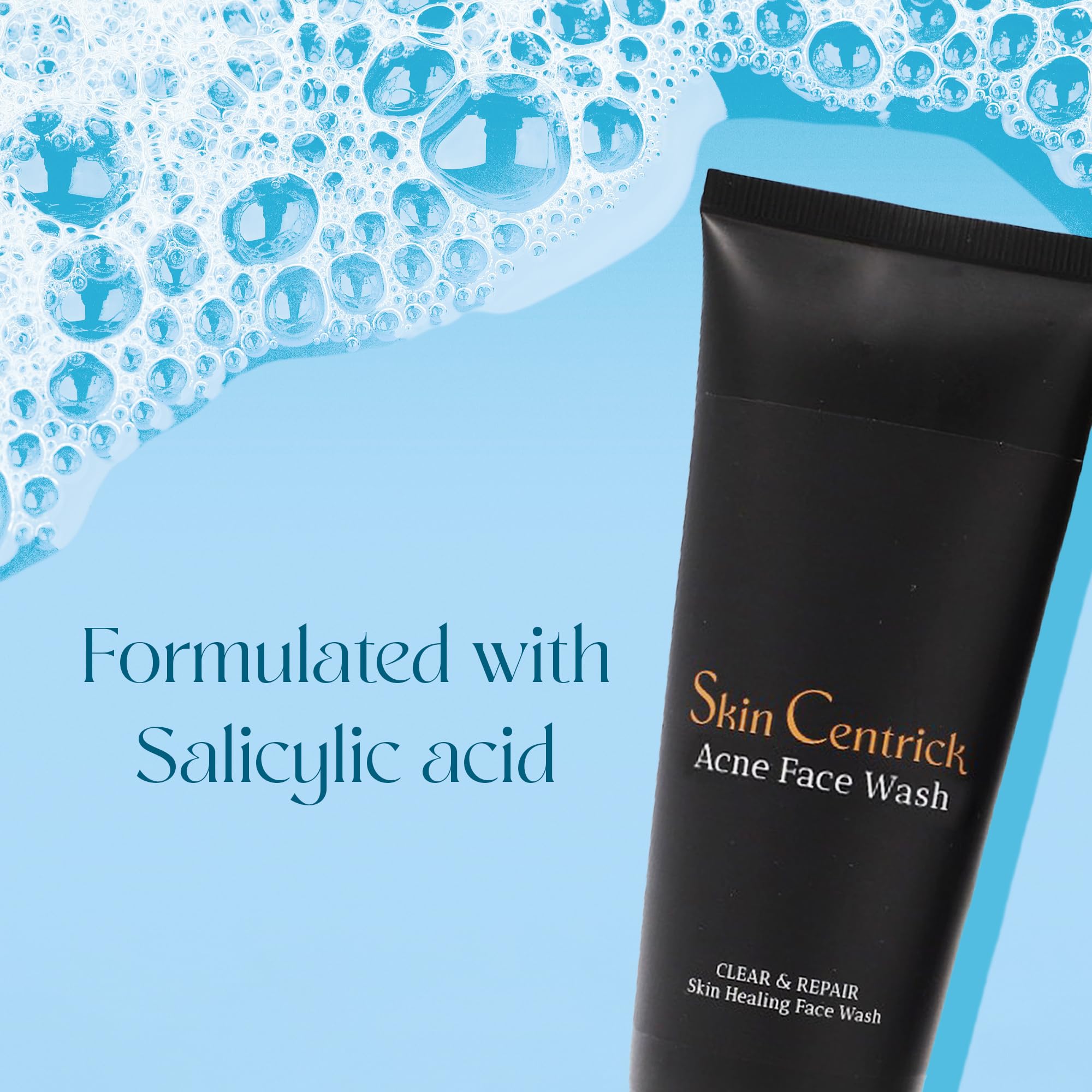 Best Acne Face Cleanser for Oily Skin - Niacinamide, Purifying Clay & Salicylic Acid Formula - Oil Control & Pore Minimizing - Paraben-Free, Non-Comedogenic - Perfect for Daily Skincare Routine & Breakout Prevention