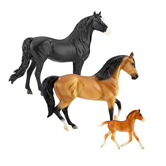 Breyer Spanish Mustang Horse Toy Set - Authentic Collectible Model Horses for Kids & Adults - Perfect for Play, Display & Gifts