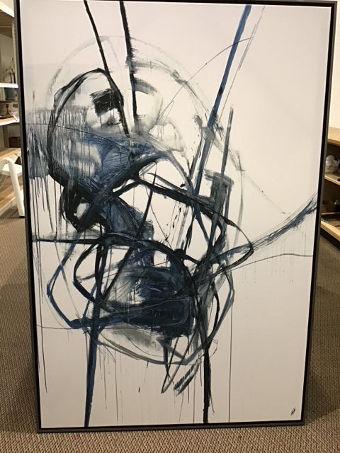 61.5 x 41.5 Inch Modern Abstract Canvas Wall Art Painting - Perfect for Living Room, Bedroom & Office Decor