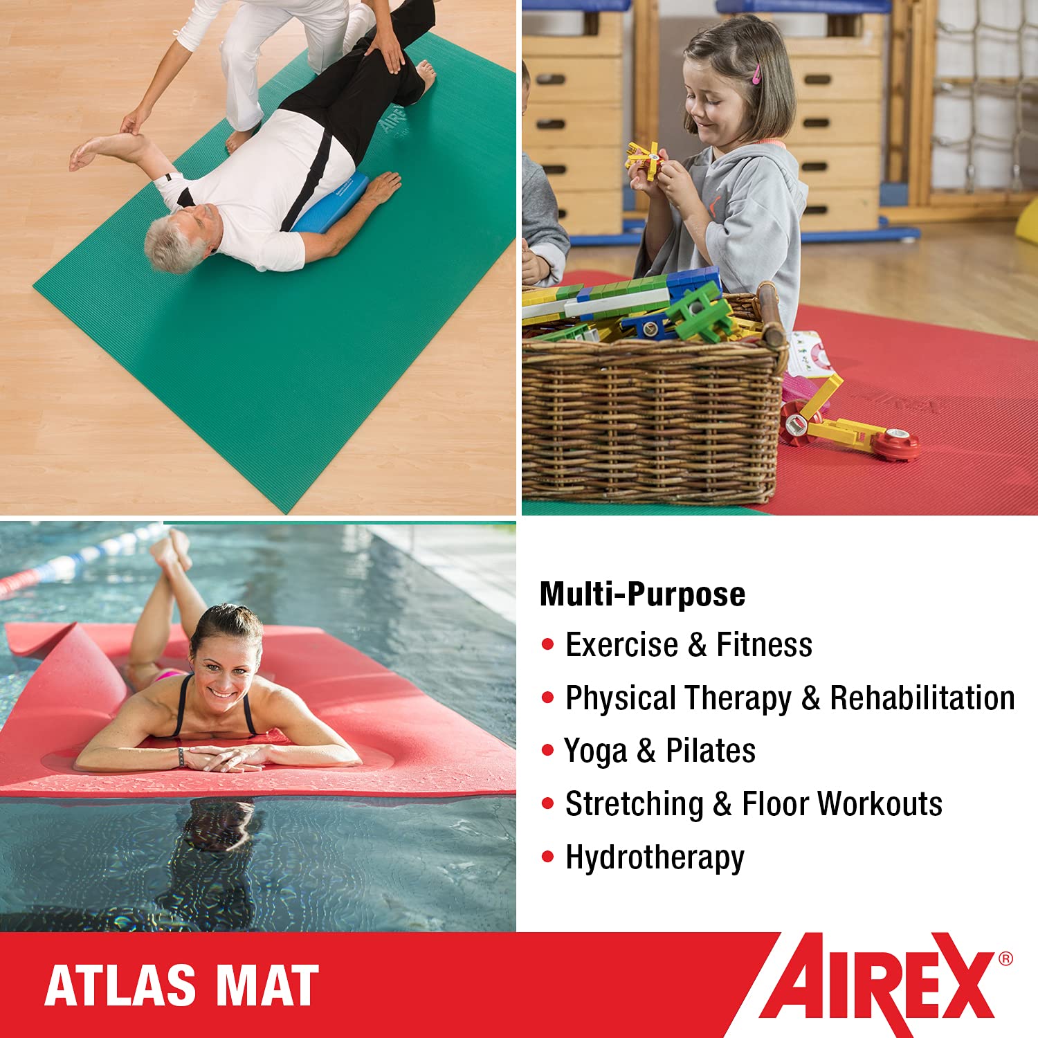 AIREX Atlas Premium Exercise Mat - 78