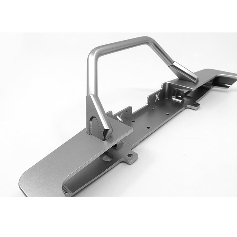 1/6 Scale RC CAPO SIXER1 Crawler Trailer - Metal Front Bumper, Engine Pulley System, Motor & Multifunction Tire Rack Accessories for Off-Road Adventure & Rock Crawling