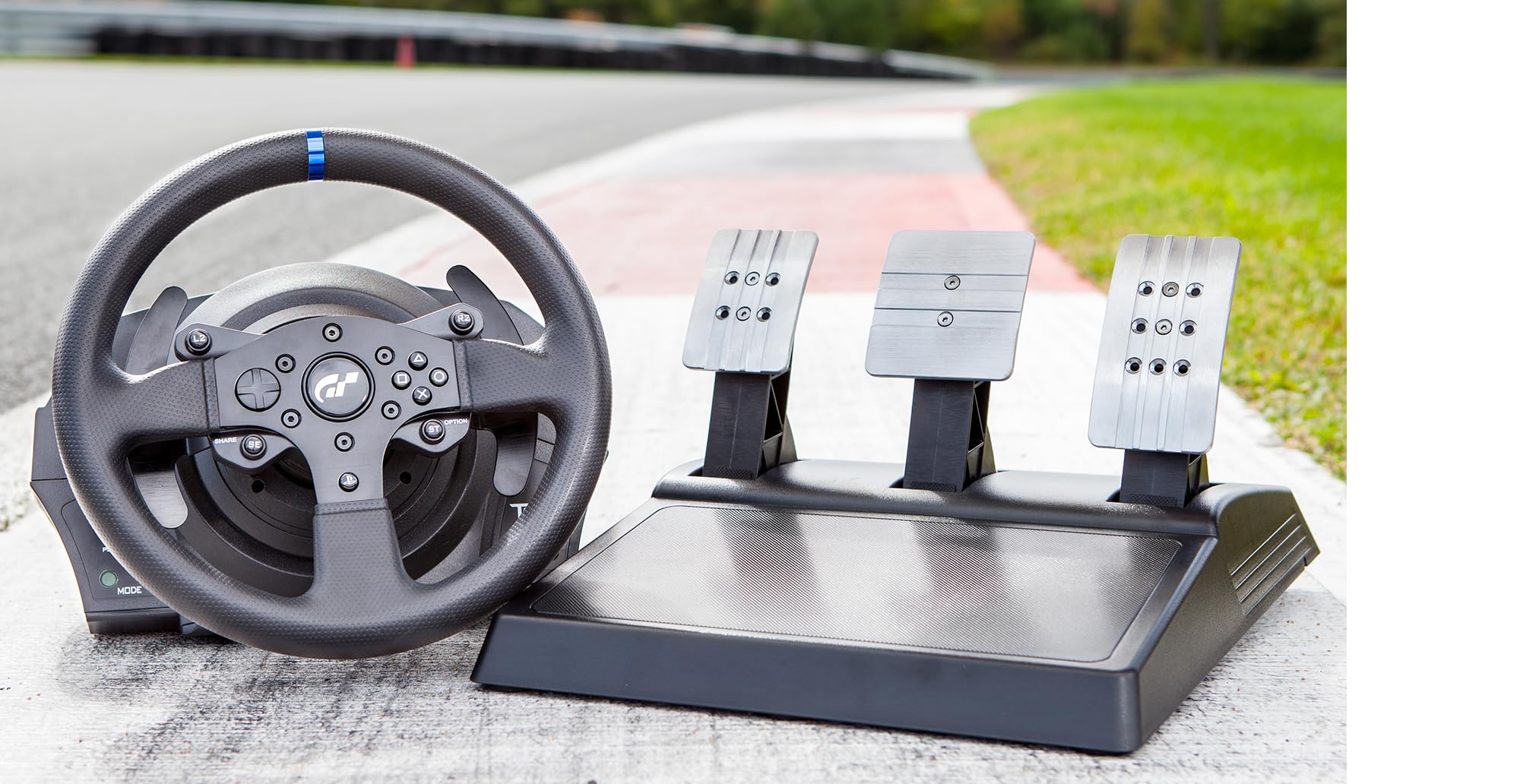THRUSTMASTER T300RS GT Edition Racing Wheel with Force Feedback - Compatible with PS5, PS4, PC - Perfect for Gran Turismo, Assetto Corsa & Sim Racing Games